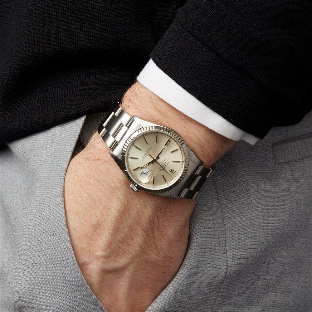 Rolex Datejust 36 Stainless Steel and 18K White Gold 1623